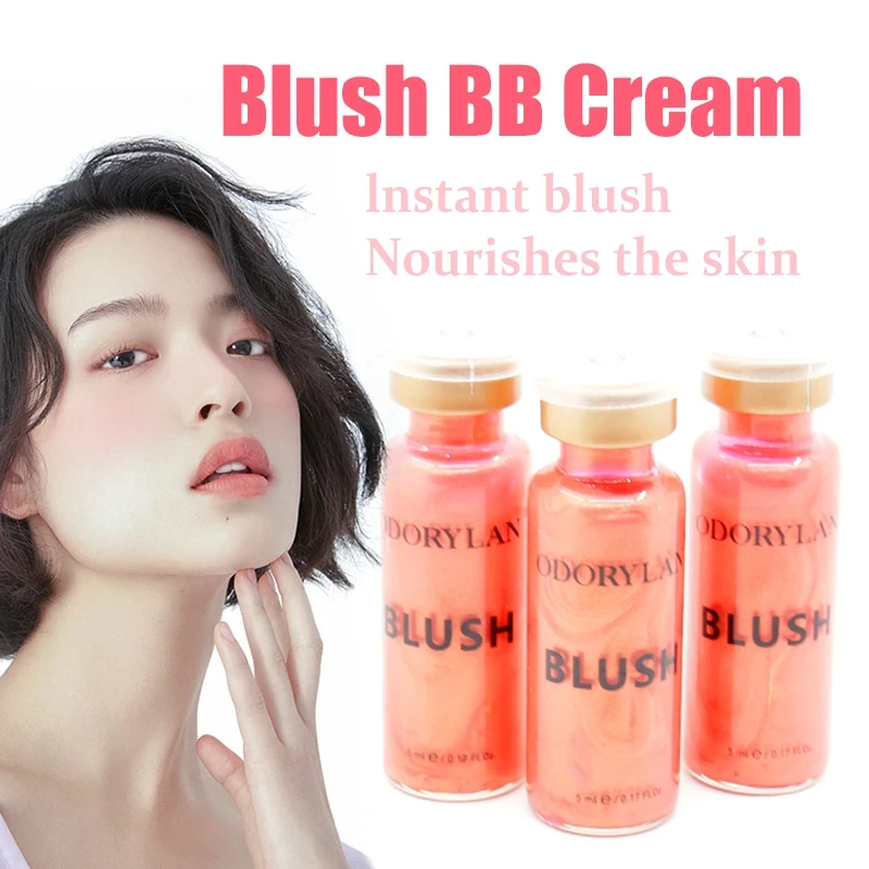 Korea 5ml Semi Permanent Pigment Glow Blush BB Cream Ampoule Serum Set Waterproof Brightening Moisturizing Makeup Treatment 2