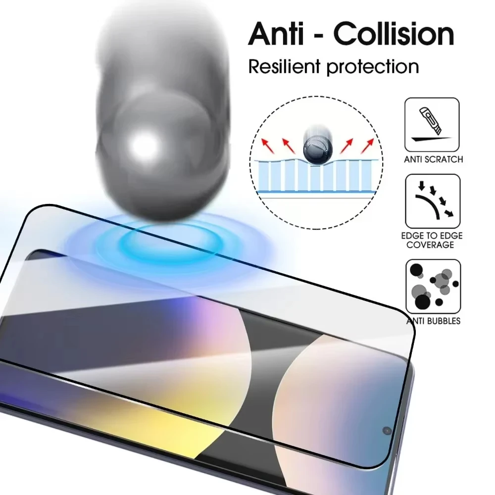 Premium Tempered Glass Screen Protector with Oleophobic Coating - Dust-Free & Easy Installation
