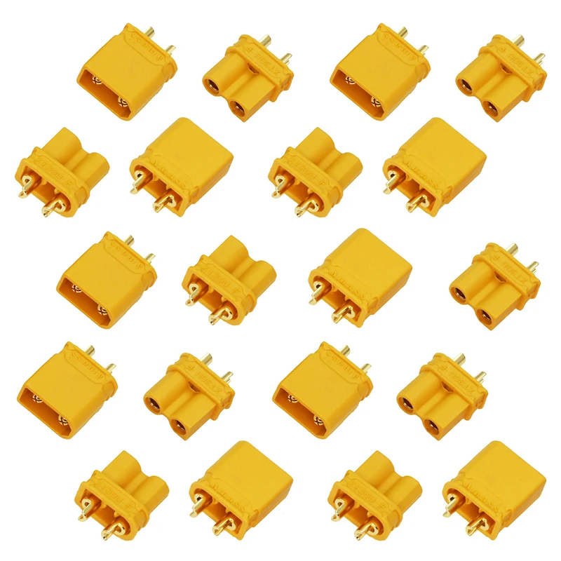 

5Pairs / 10Pairs Amass XT30U Male Female Bullet Connector Plug the Upgrade XT30 For RC FPV Lipo Battery RC Quadcopter