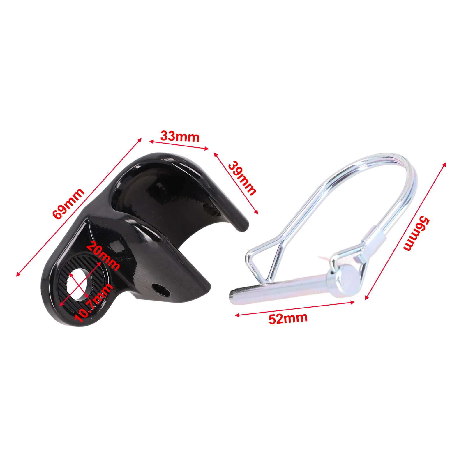 1 Set Parti Del Rimorchio Bambino Pet Rimorchio Della Bicicletta Accoppiamento Attacco Per Bici Accoppiatore Adattatore Per Rimorchio Per Thule Chario