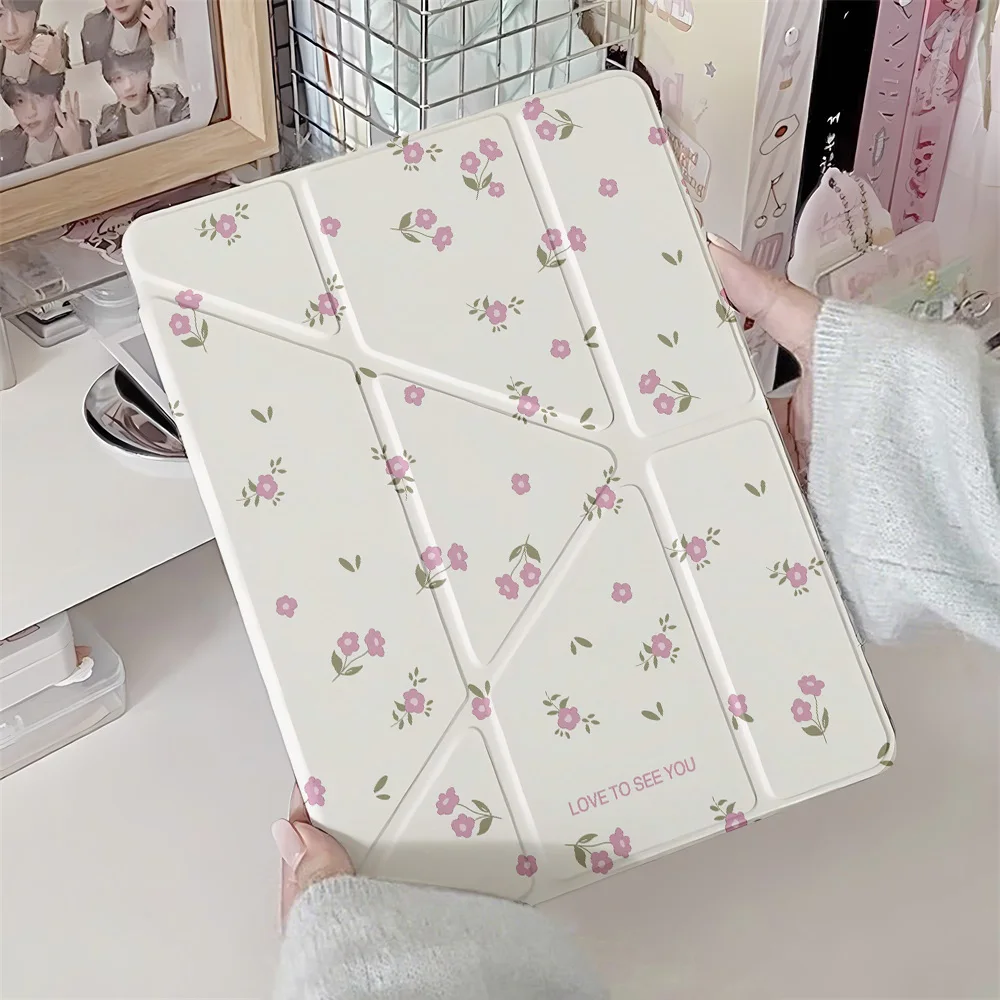 Elegant Floral Tablet Case with Advanced Protection