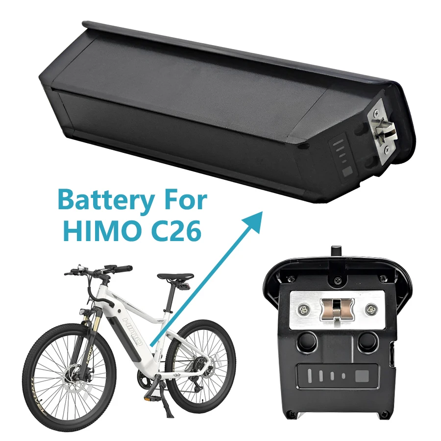 36V 13Ah 48V 15Ah Sostituzione Sostituzione Himo C26 Max Batteria Per Bicicletta Elettrica 52V 14Ah Per Fafrees Ff20 Himiway Fat Tire Ebike