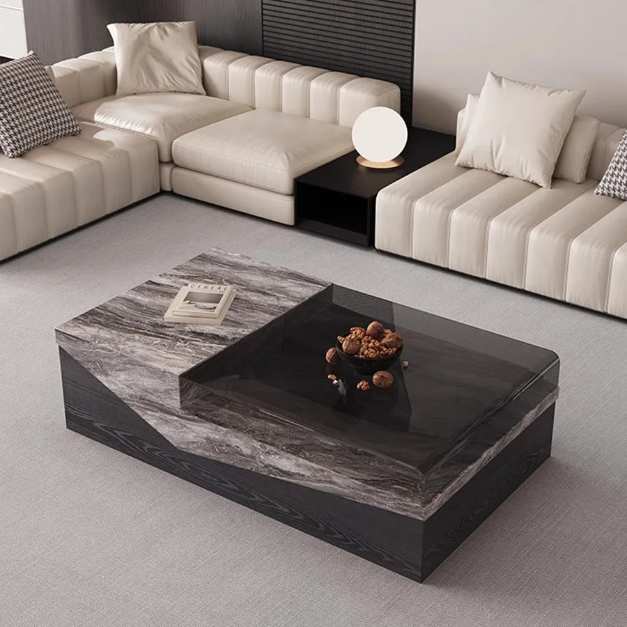 

Italian Coffee Table Modern Home Rectangular Unique Coffee Table Living Room Ornament Korean Nordic Luxury Mesa Centro Furniture