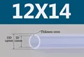 ID 12mm OD 14mm