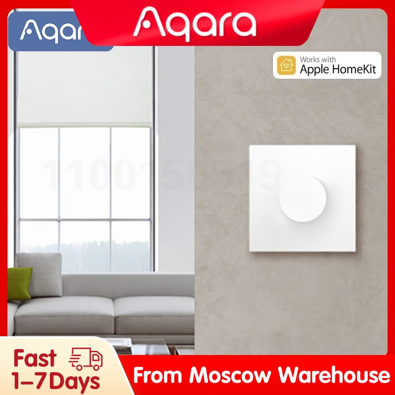 Aqara Wireless Remote Switch H1 Dimmer Zigbee Knob Wireless Switch