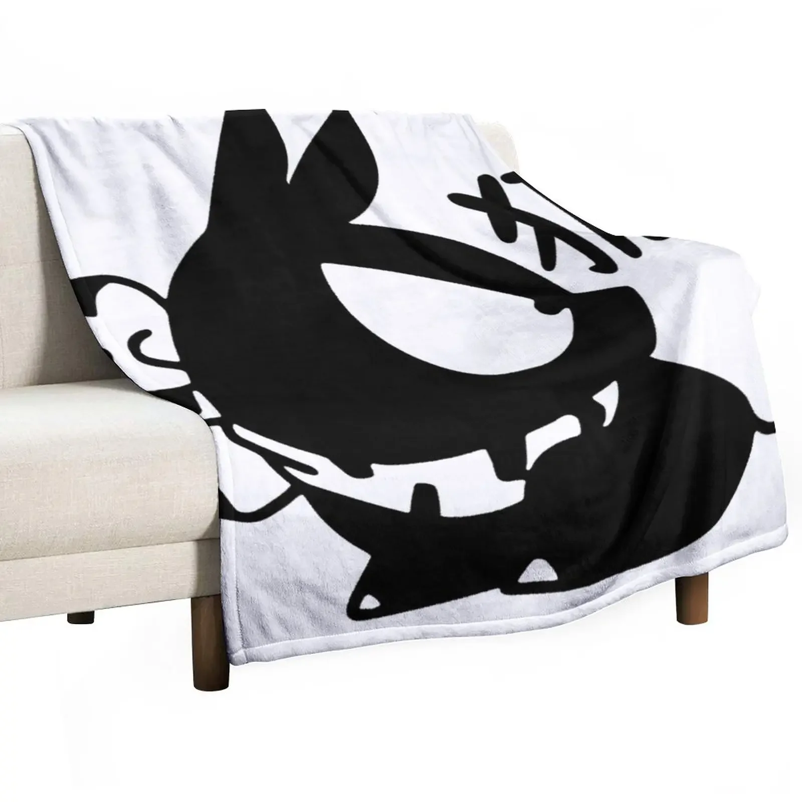 

P-chan Pig Kanji Ranma 1/2 Throw Blanket blankets ands Plaid on the sofa Soft Plaid Blankets