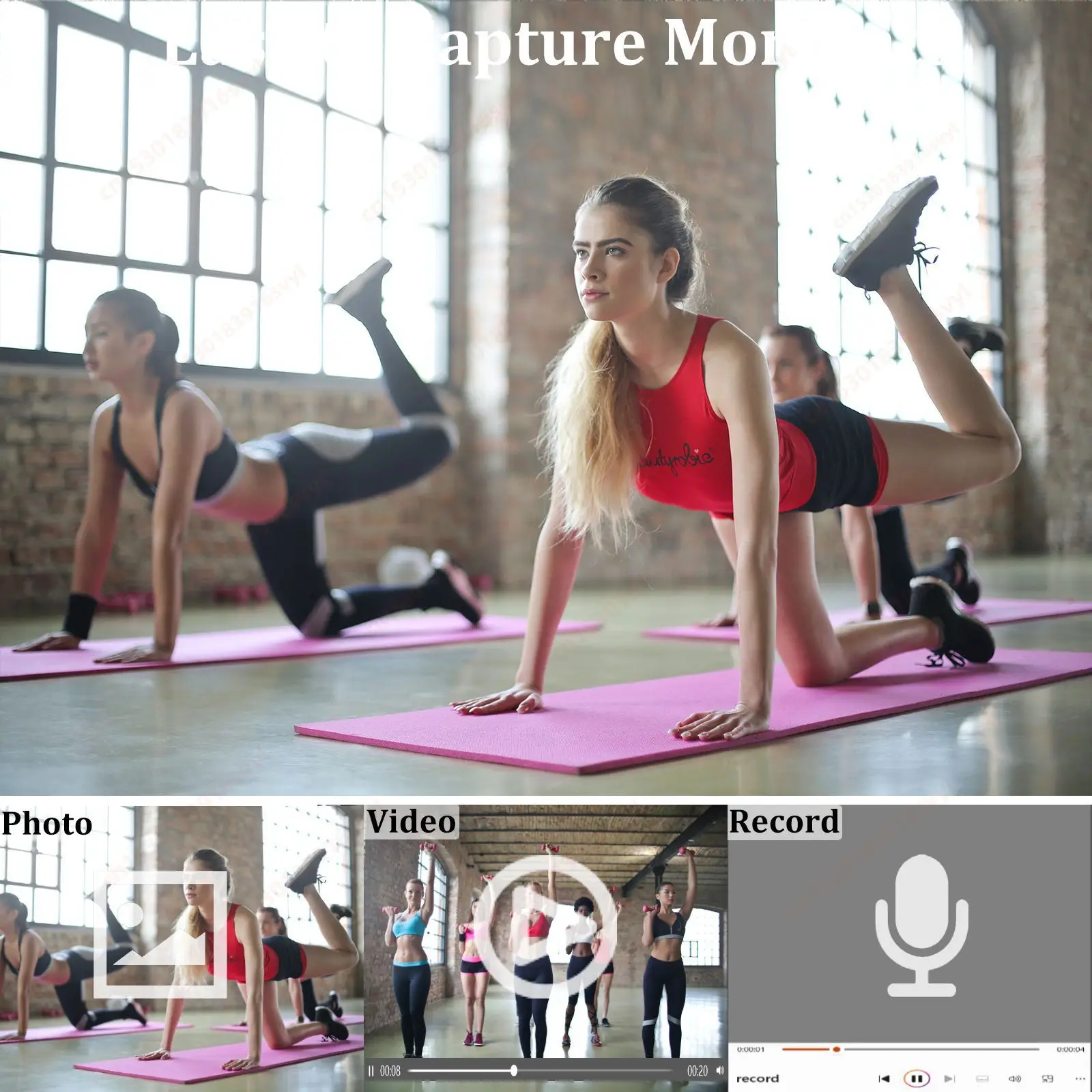 4K HD Portable Mini Action Camera Wifi Back Clip 180° Rotatable IR Night Vision Sports Cam Travel Bicycle Driver Video Recorder 4