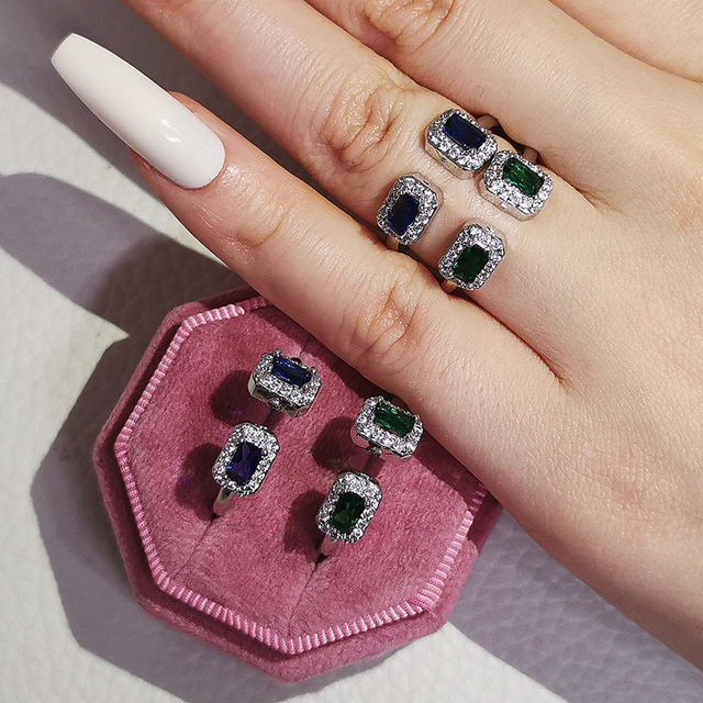 Per Pack Lots 2022 New Trendy Stackable silver color cute Band Eternity Fashion Ring for Women Valentine's Day Gift R6864