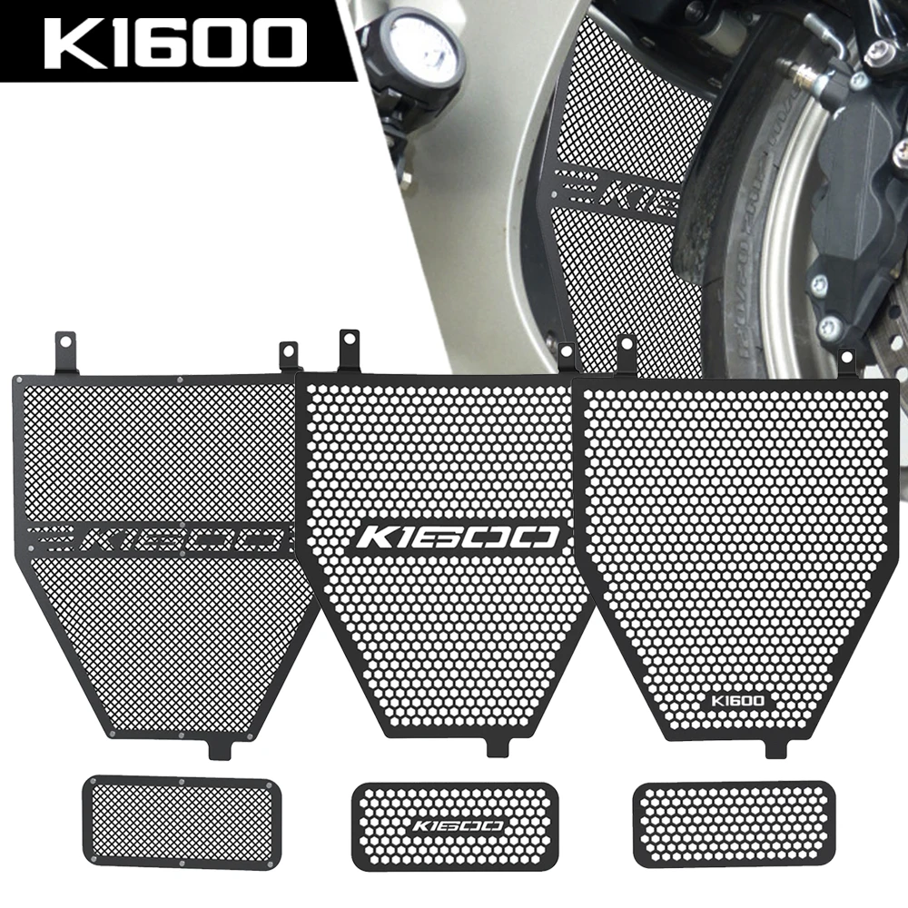 

For BMW K1600GT K1600GTL EXCL K1600 BAGGER 2010-2023 Motorcycle Accessories Radiator Guard Grille Cover Grill Mesh Net Protector