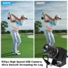 ELP 2MP FHD USB Webcam 90fps Global Shutter Camera 2.8-12mm Lens 4X Zoom Camera PC Webcam for Fast Capture Reduce Motion Blur 2