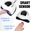 SUN X16 MAX 72LEDs UV LED Nail Lamp for Gel Nail Polish Fast Curing Gel Polish Lamp With Timer Auto Sensor Nail Art Drying Tool 6