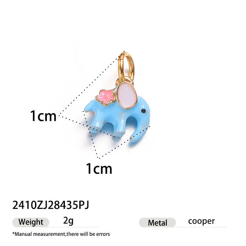 Cartoon Animal Pendant Hoop Earrings Dinosaur Design Butterfly Earring image 9