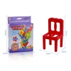 18/24pcs Chairs Stacked Building Blocks Stacked Chairs Parent-Child Gatherings Stress Relieving party board game for kids gifts 5