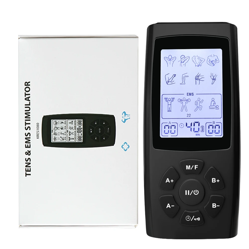 Enhanced TENS EMS Pulse Massager for Effective Pain Relief