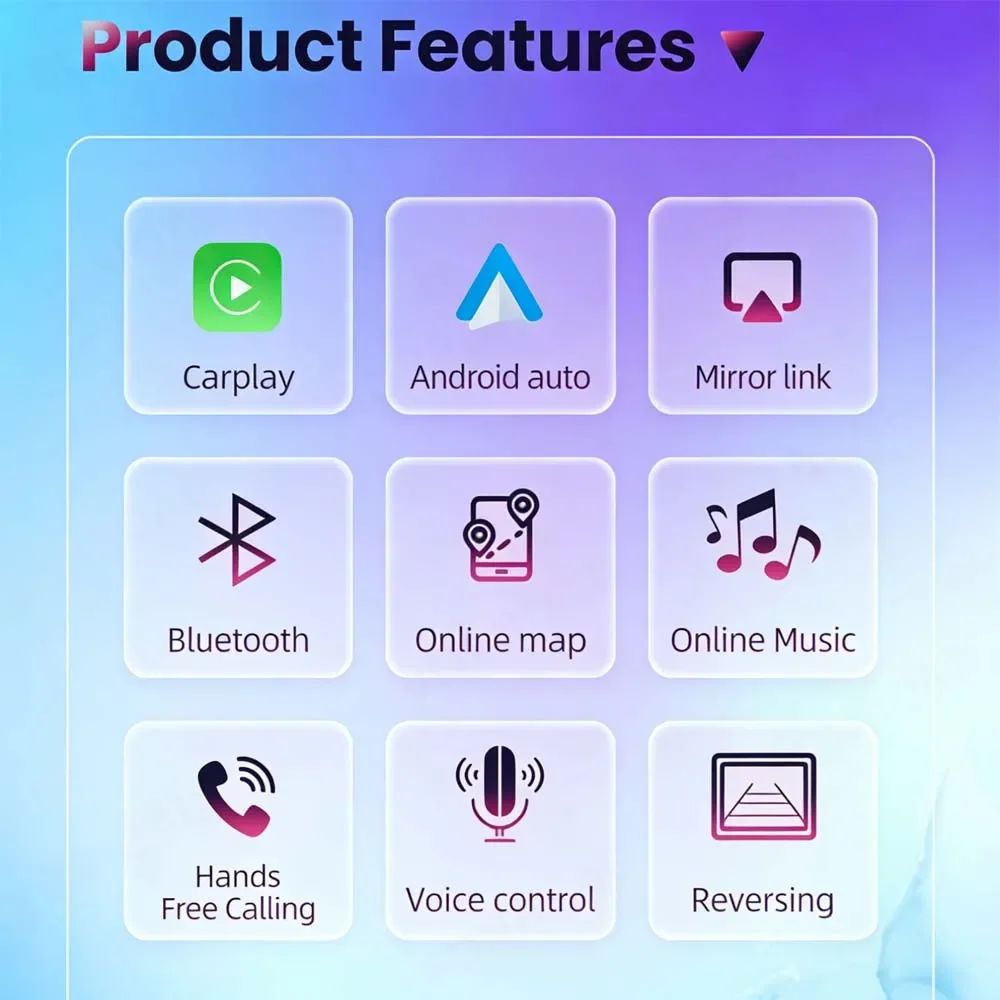 BONROAD Radio Multimedia para Auto con Sistema Linux de 7 Pulgadas y Pantalla Táctil para KIA Ceed 2007 2008 2009, Carplay Inalámbrico, Android Auto, Estéreo Inteligente para Auto con Bluetooth, Llamadas Manos Libres, Audio DSP, Radio RDS, Mirror Link, Reproductor de Youtube, Cámara Trasera, Reproductor de Audio para Auto 7
