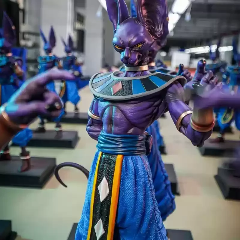 Neue Jt Statue Dragon Ball Beerus Action-figuren 53 cm Zerstörung Gottes Anime Peripherie Kunst Spielen Ornamente Geschenke