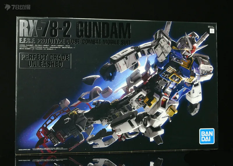 Bandai Perfect Grade Unleashed PGU RX-78-2 Gundam 2.0 GUNPLA