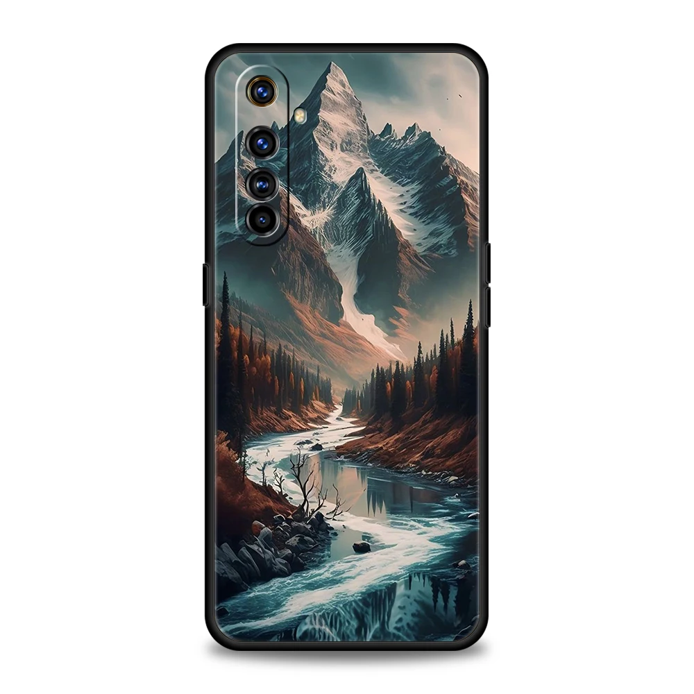 Mountain Forest Soft TPU Phone Case Cover