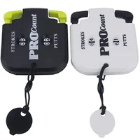 2Pcs Mini Golf Tally Counter Clicker Turning Technology up to 99 Score Stroke Counter Golf Game Strike up for Men 1