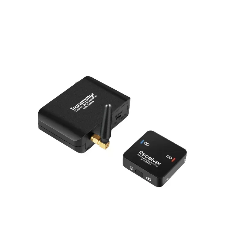 2.4G Wifi 무선 오디오 송신기 및 수신기 50M 무선 음악 오디오 어댑터 지원 돌비 3.5mm TV PC DVD 헤드폰용