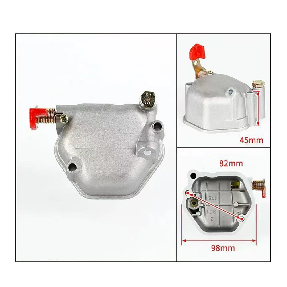 Generator Maintenance Diesel Engine Cover Decompression Cover Pressure Relief Cover 10*10*5cm For 1100f Diesel Engines
