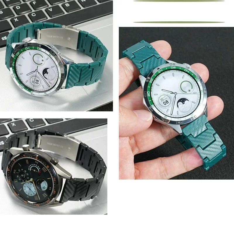 Sleek Carbon Fiber Watch Band - Premium Strap & Bracelet Collection