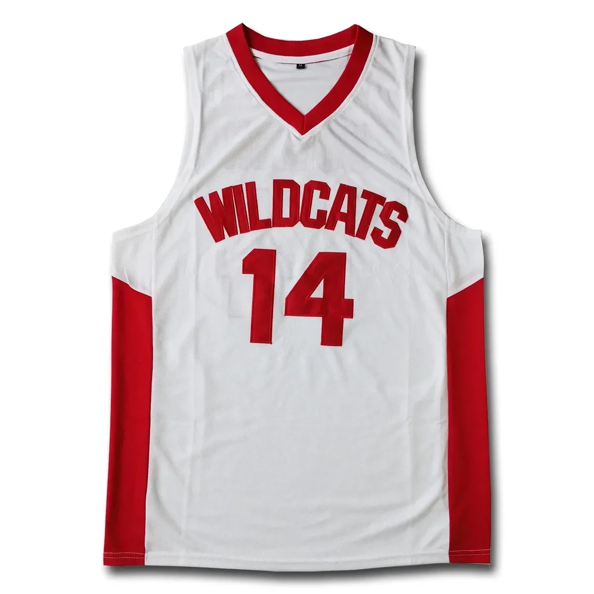 Zac Efron Wildcats Retro Red Basketball Jersey - Men's Stitched Sports Shirt