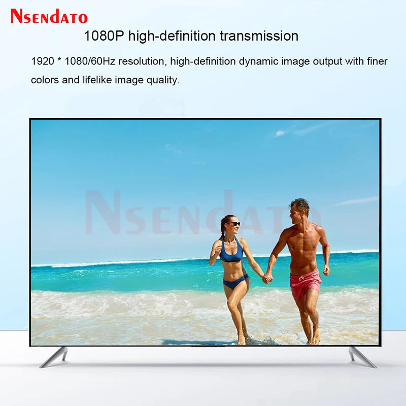 5G HDMI Wireless Extender 200m HDMI Video Audio Transmitter and Receiver Kit Adapter for DVD Camera PC To TV Monitor