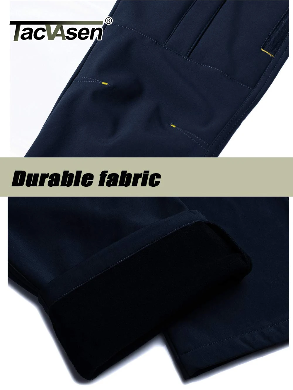 Men's Pants Winter Thermal Waterproof Climbing Multi-pockets Windproof Hiking Outdoor sport jogging trousers fashionable wide leg pants fleece sweatpants wide leg pants fashion pants