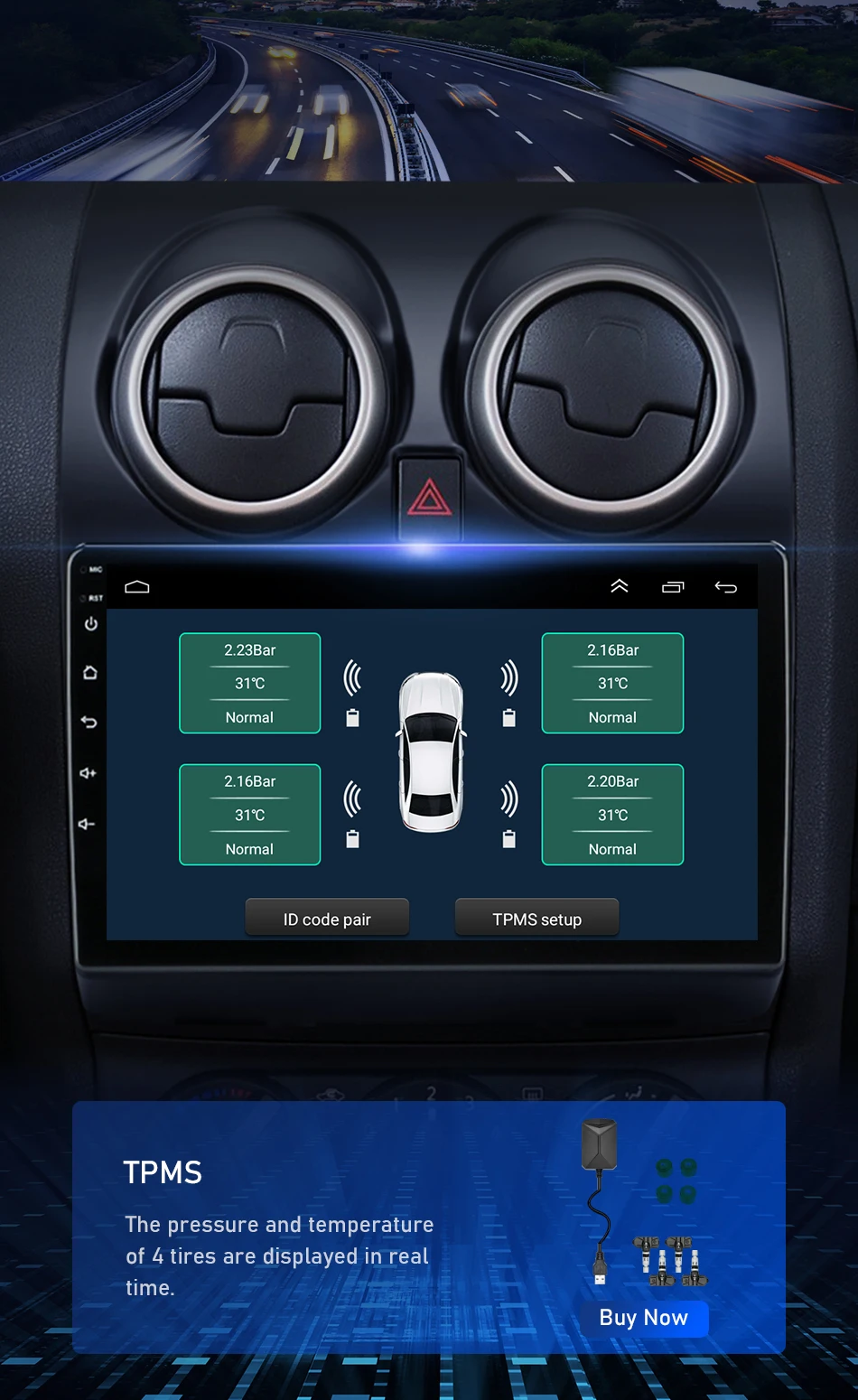 Srnubi 2 Din Auto-Multimedia-Player für Nissan Qashqai J10 2006-2013 8-Kern Carplay 4G GPS Android 14 Wireless Carplay Auto-Stereoanlage – Detail 29