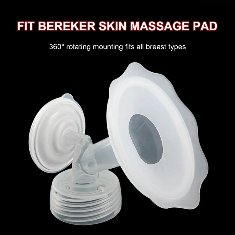 Breast Massage Cushions 102MM Nursing Mother Breast Comfortable Pad Gentle Nursing Accessory for Mother A2UB