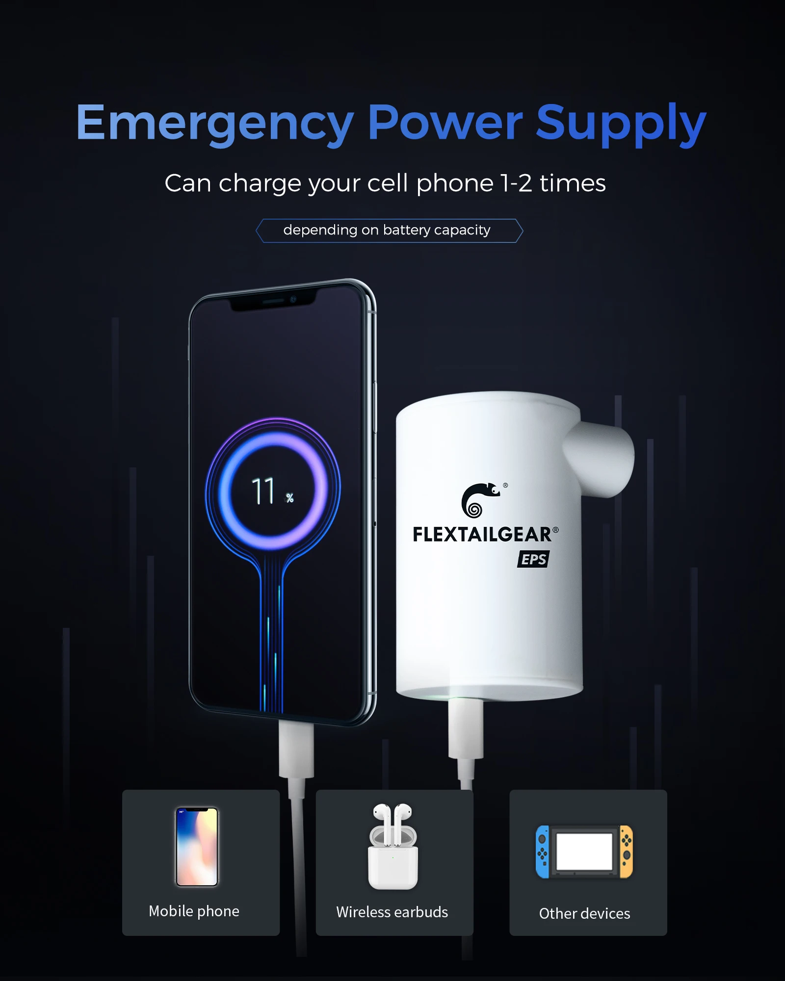 FLEXTAIL MAX PUMP/MAX PUMP EPS - Electric Air Pump Camping Pump Quick Inflate Deflate for Air Mattress, Sleeping Pad, Vacuum Bag 6 FLEXTAIL MAX PUMP/MAX PUMP EPS - Electric Air Pump Camping Pump Quick Inflate Deflate for Air Mattress, Sleeping Pad, Vacuum Bag 6