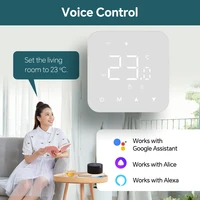 Beok Battery Powered Wifi Thermostat for Thermostat Smart Home Tuya Heating/Cooling Temperature Controller ,Alexa,Google Home - Image 3