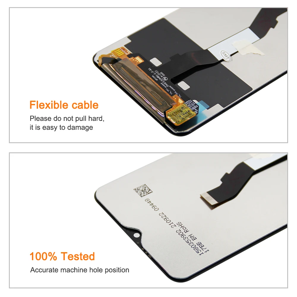 Écran LCD de remplacement pour Xiaomi Redmi Note 8 Pro, avec Hébergements eur de cadre, AAA, IPS, M1906G7I  509
