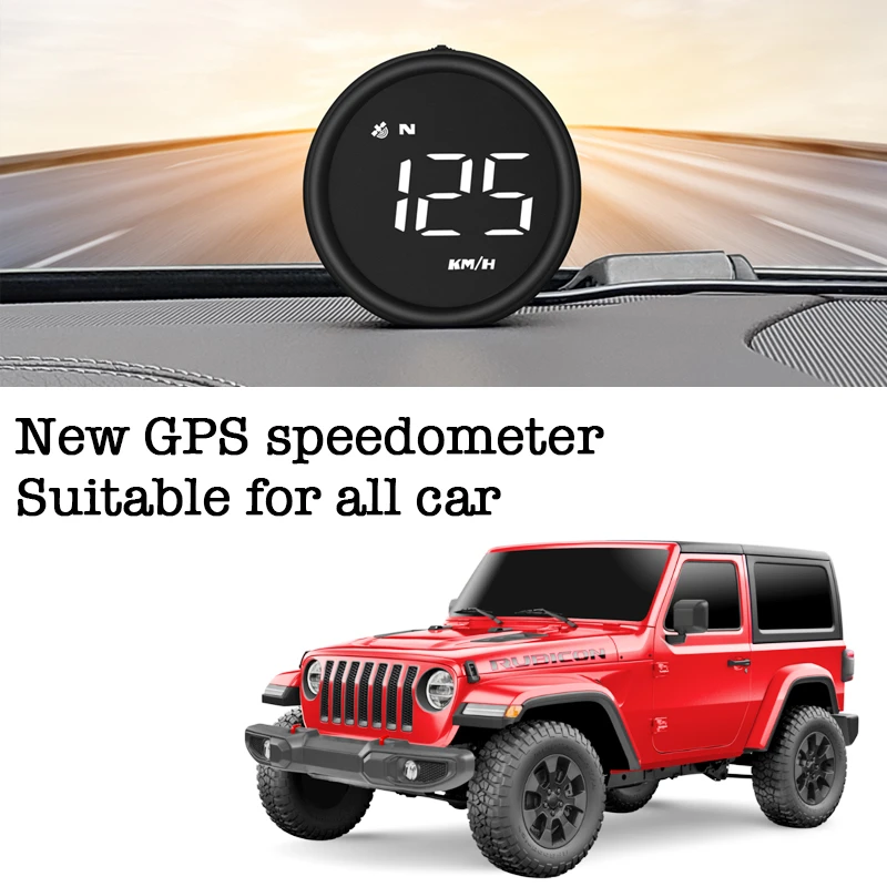 Car Hud Head Up Display For Jeep Wrangler Jl 2018~2020 Car Digital  Speedometer Information Projector Racing Gps Speed Meter - Head-up Display  - AliExpress