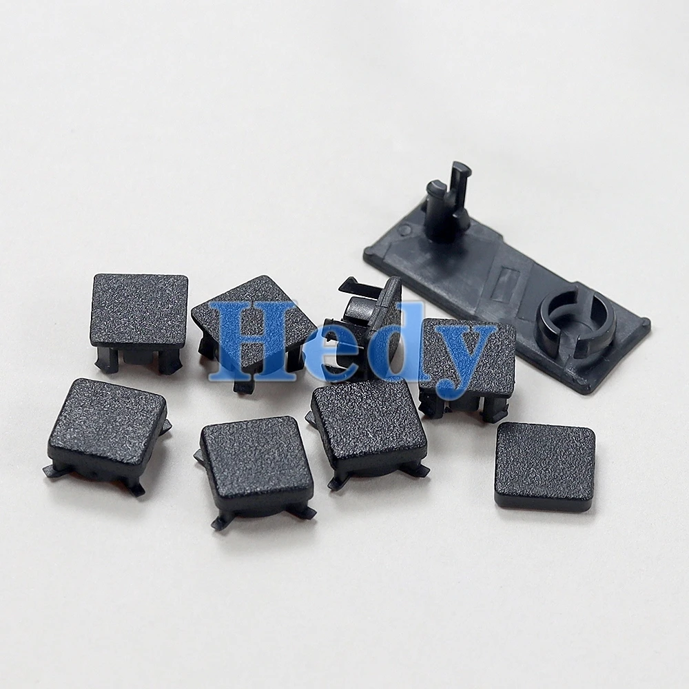 2 Sätze Gummi füße kompletter Satz Staubs topfen abdeckung Schraube Kunststoffs topfen Fuß abdeckung für ps3 slim Konsole – Detail 10