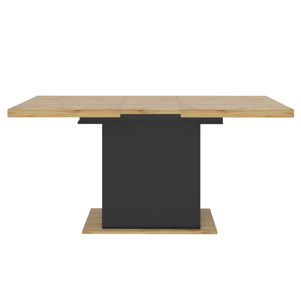 110 x 80 x 75 cm ausziehbarer Esstisch, mit LED-Beleuchtung, Esstisch ausziehbar aus Holz bis 140 cm, Platz für bis zu 6 Personen – Detail 17