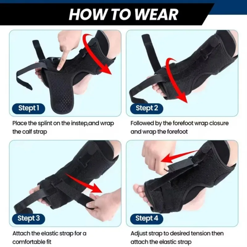 Ankle Socks Ankle Support Compression Socks Ankle Straps Fitness Ankle Straps Ankle Support Brace Ankle Support Compression Foot Drop Orthosis Varus Orthosis Plantar Fascia Rehabilitation Fixed Foot Rest Socks Adjustable