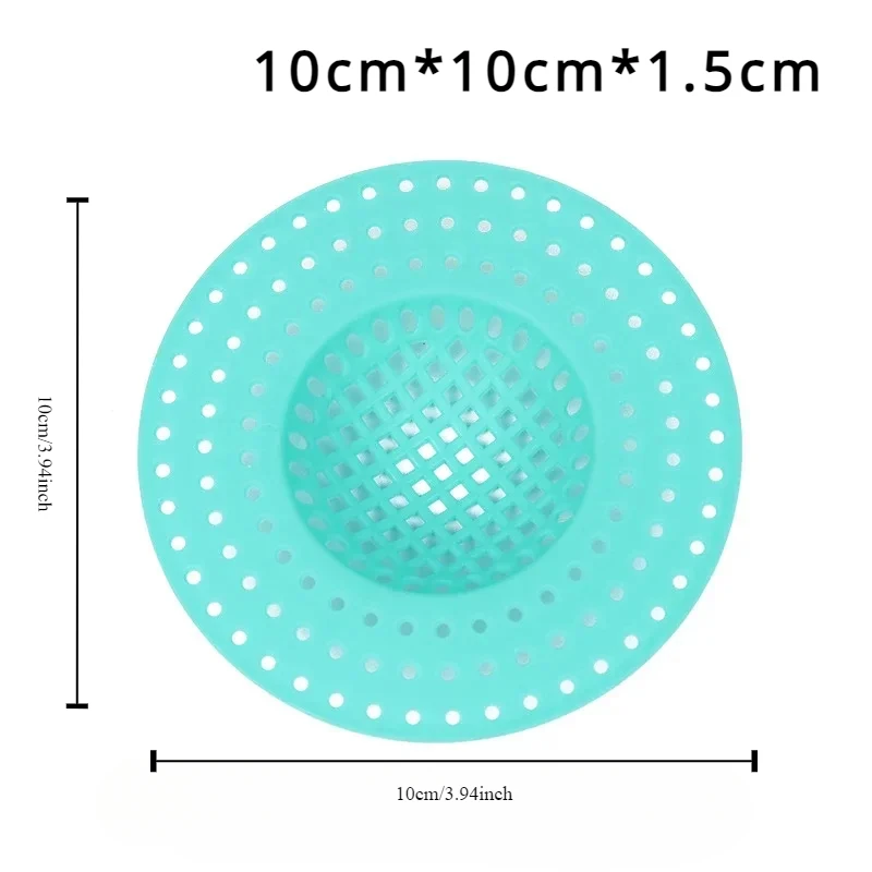 Sink Filter Sink Strainer Shower Drain Catcher Floor Drain Filter Hair Drain Catcher Hair Drain Filter Floor Drain Hair Catcher Drain Hair Catcher Floor Drain Hair Filter Silicone Floor Drain Cover Press Type Drainage Outlet Kitchen Sink Anti Clogging Floor Drain Cover Filter Screen Plastic Hair Stoppers