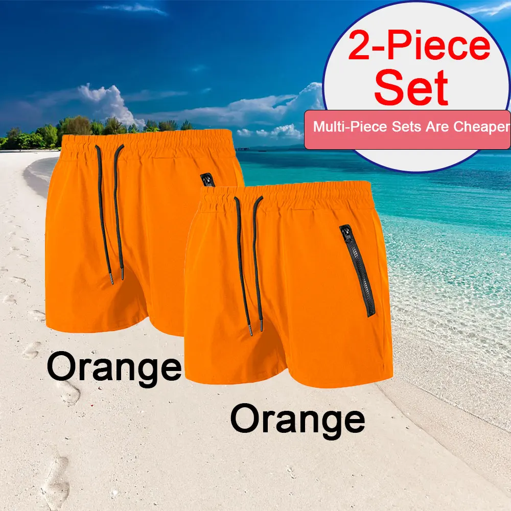 Herren-Shorts, Outdoor-Lauftasche, Kordelzug-Design, elastische Taille, einfarbig, bequem, atmungsaktiv, Shorts für den Sommer – Detail 25