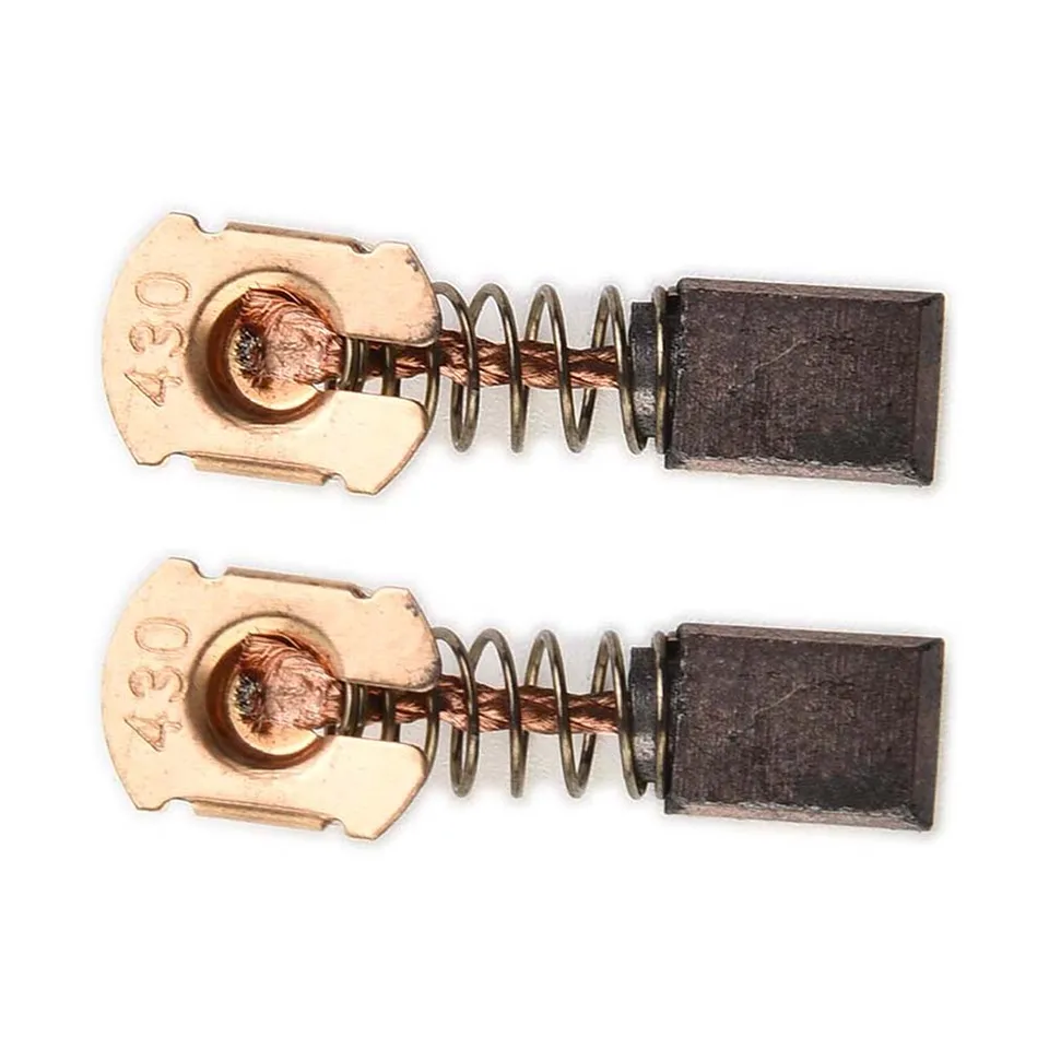 Lot De 2 Balais De Charbon 7x7x10mm Premium Pour Meuleuse D'Angle Makita 18V - CB-430 BGA450 BGA452 DGA452