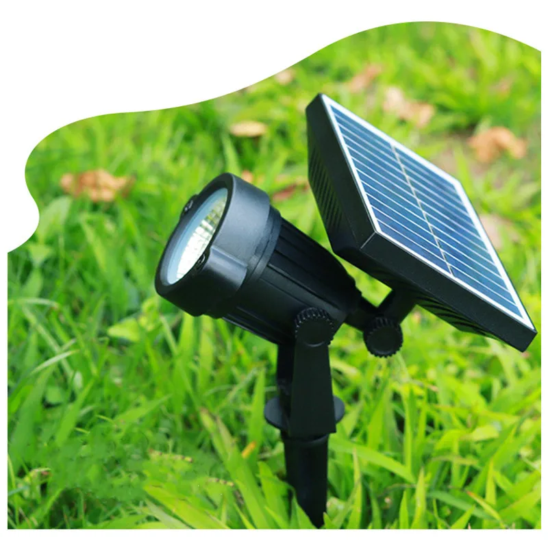 Solar Powered Spotlight Angle Adjustable Solar Led Light Outdoor Wall Light Waterproof Solar Lamp Garden Decoration Solar Light 3