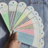 9 Packs Transparent Sticky Notes Self-Adhesive Reading Book Annotation Notepad Bookmarks  Kawaii School Supplies 1
