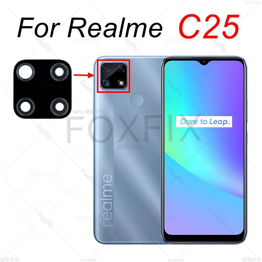 Back Camera Glass For Realme C25Y C25-Y Rear Camera Lens Glass
