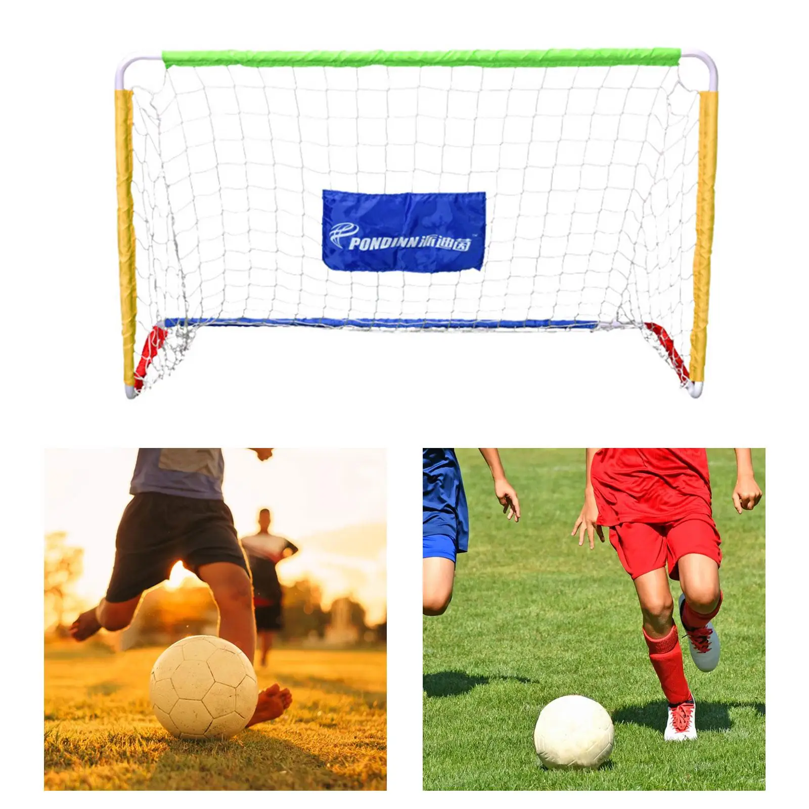 Kids Soccer Goals Practice Net Football Goal Training Soccer Goal for Indoor Outdoor Sports Game Lawn Garden Backyard Playground Kids Soccer Goals Practice Net Football Goal Training Soccer Goal for Indoor Outdoor Sports Game Lawn Garden Backyard Playground