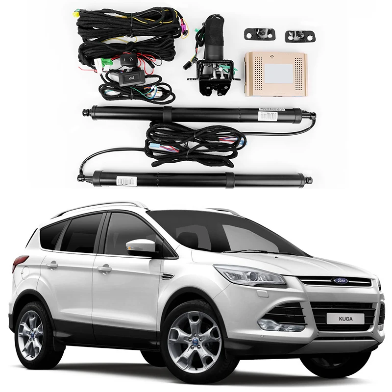 Ford Kuga için elektrikli bagaj kapağı akıllı otomatik emme kilit bagaj  modifikasyonu otomotiv malzemeleri - AliExpress