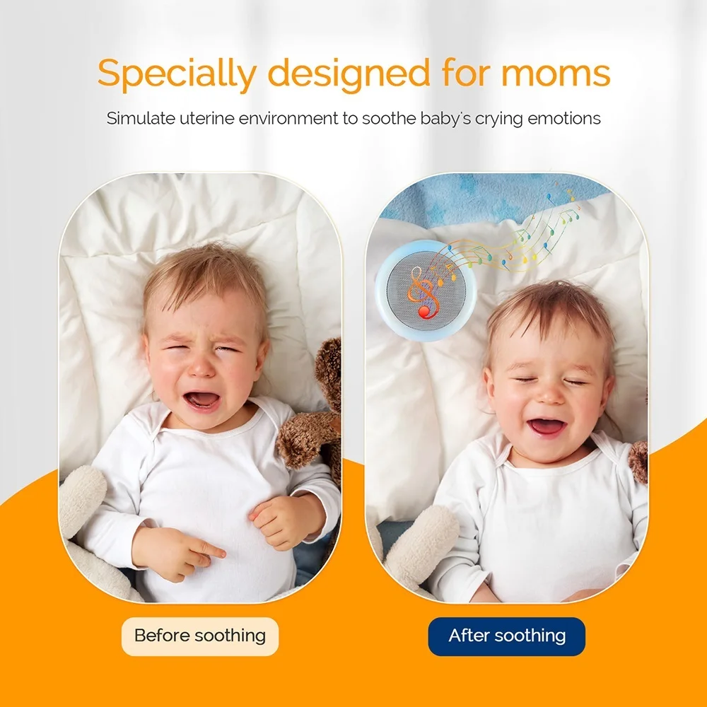 32 Natural Sounds White Noise Machine Sleeping Colorful Night Light Baby Sleeping Sound Machine Sleep Aid Noise