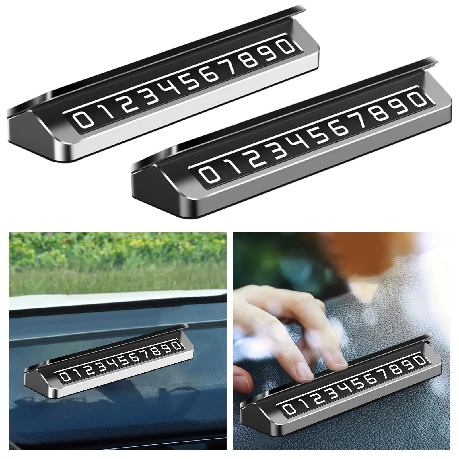 

Металлические автомобильные временные аксессуары 5,2x1,3x1 дюйм