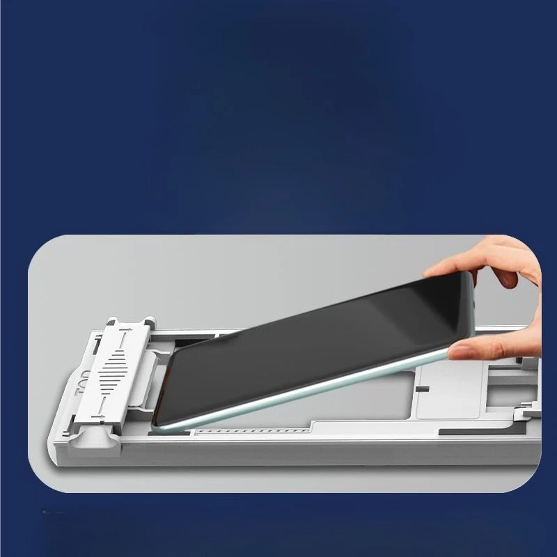 3D Curved Full Glue Tempered Glass Screen Protector - Dust-Free Premium Film, Easy Installation