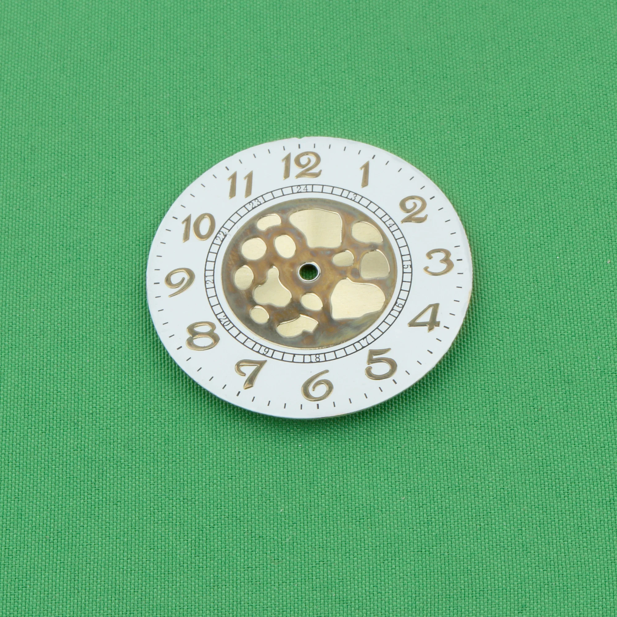 Premium 35mm Black Watch Dial with Multiple Movement Compatibility